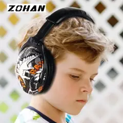 ZOHAN - Audífono anti-ruido protección auditiva DINOSAUR 22dB