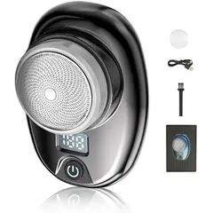 KUANGYE - Afeitadora Eléctrica Portátil En Seco Y Húmedo Para Hombre