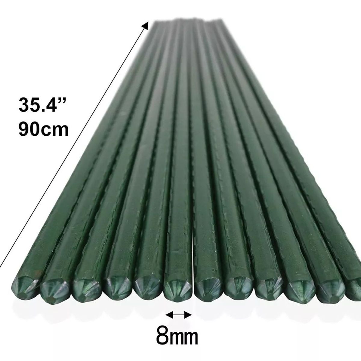 KUANGYE - Tutores Plásticos Para Plantas 4 Unidades