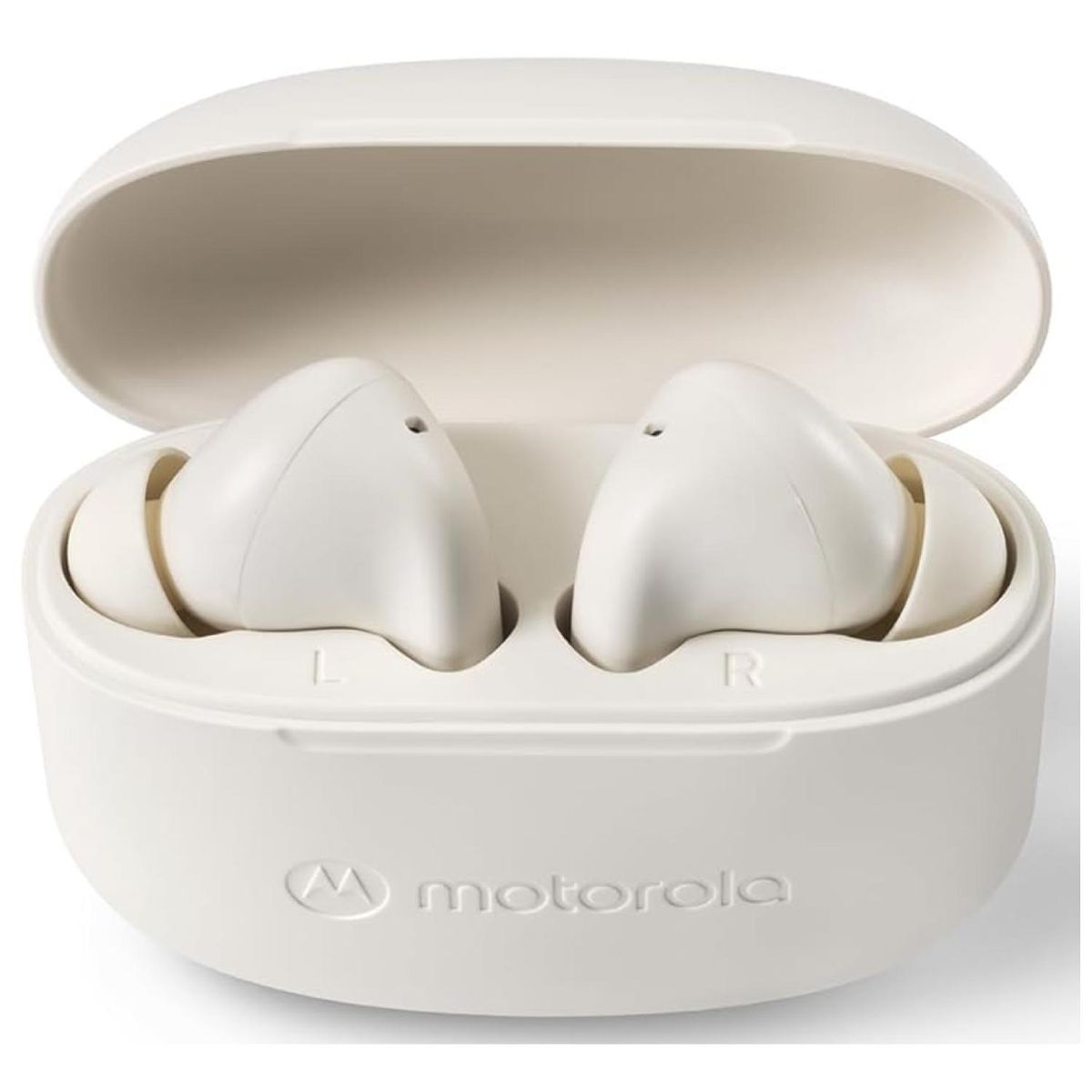 MOTOROLA - Audifonos Bluetooth TW IPX4 Recargables Moto Buds 065 Blanco.
