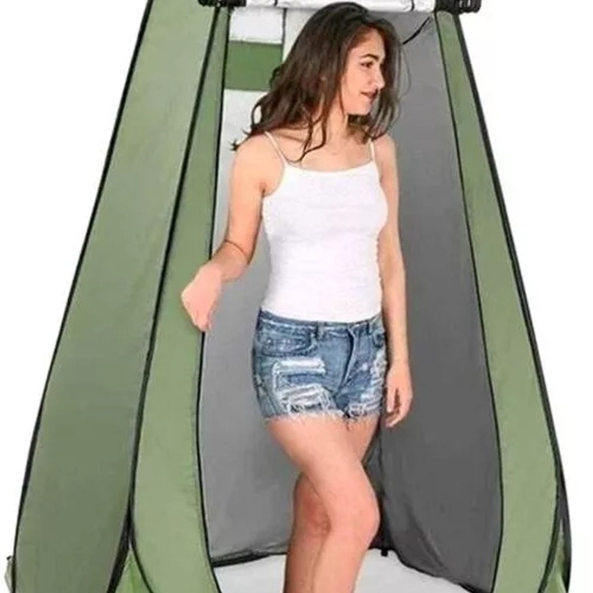 EVERSO - Carpa Caseta D Baño Vestidor Portátil Para Camping 1 Persona
