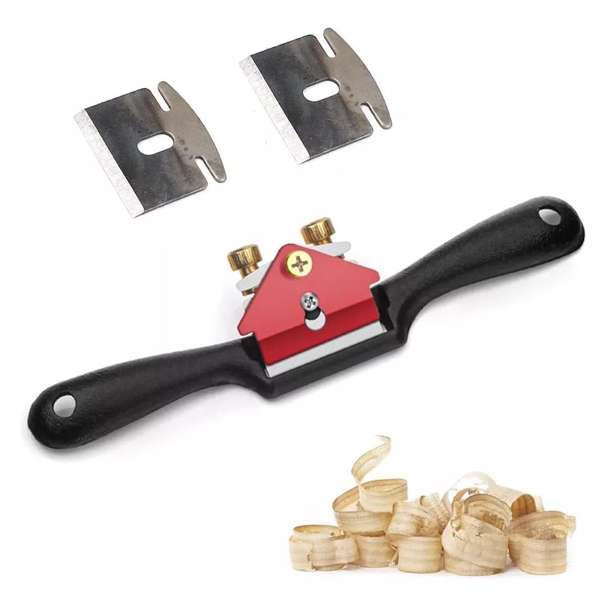 KUANGYE - Cepillo +2 Repuesto Desbarbado Madera Espauce Carpintero