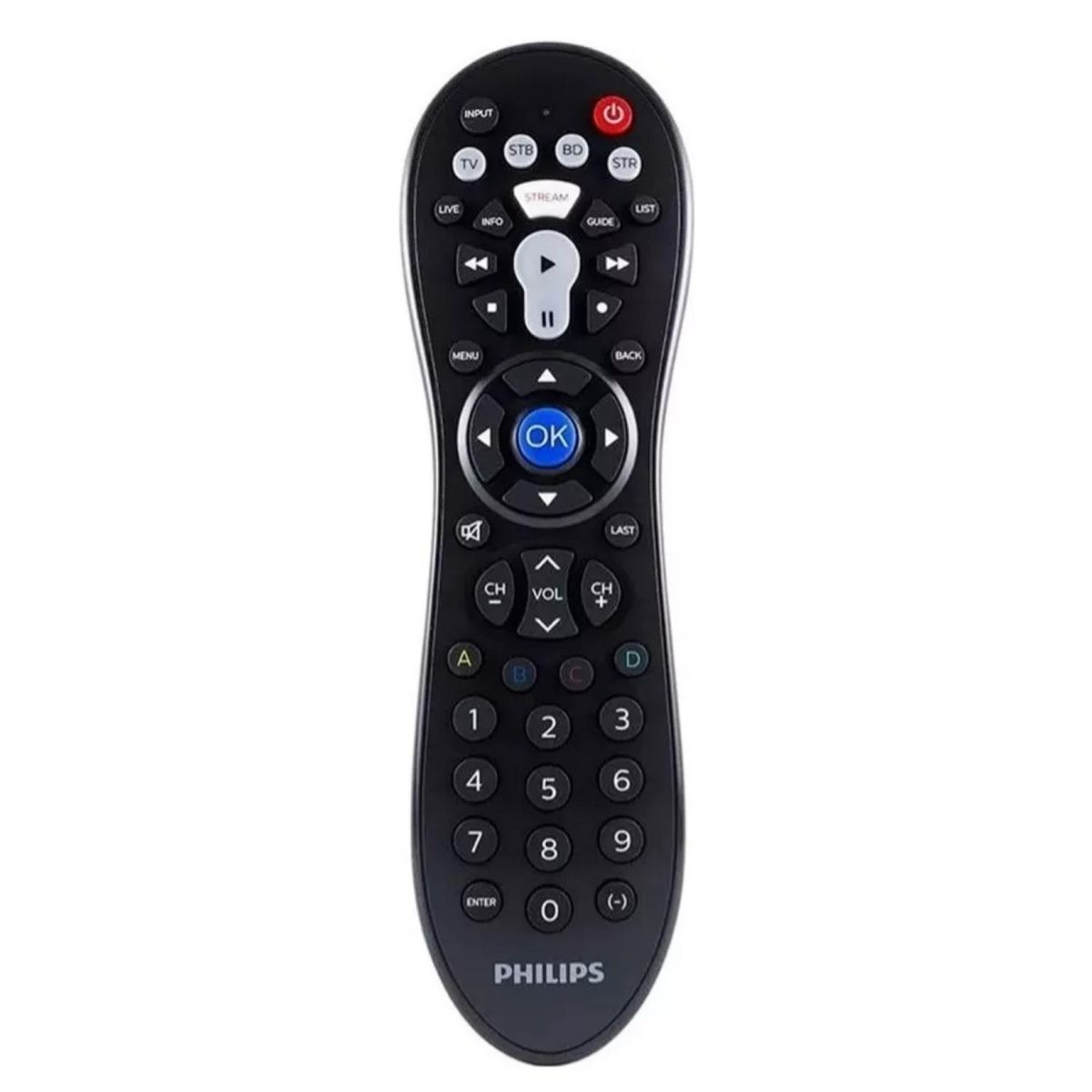 PHILIPS - Control Remoto Universal 4 En 1 Negro SRP3014 Philips