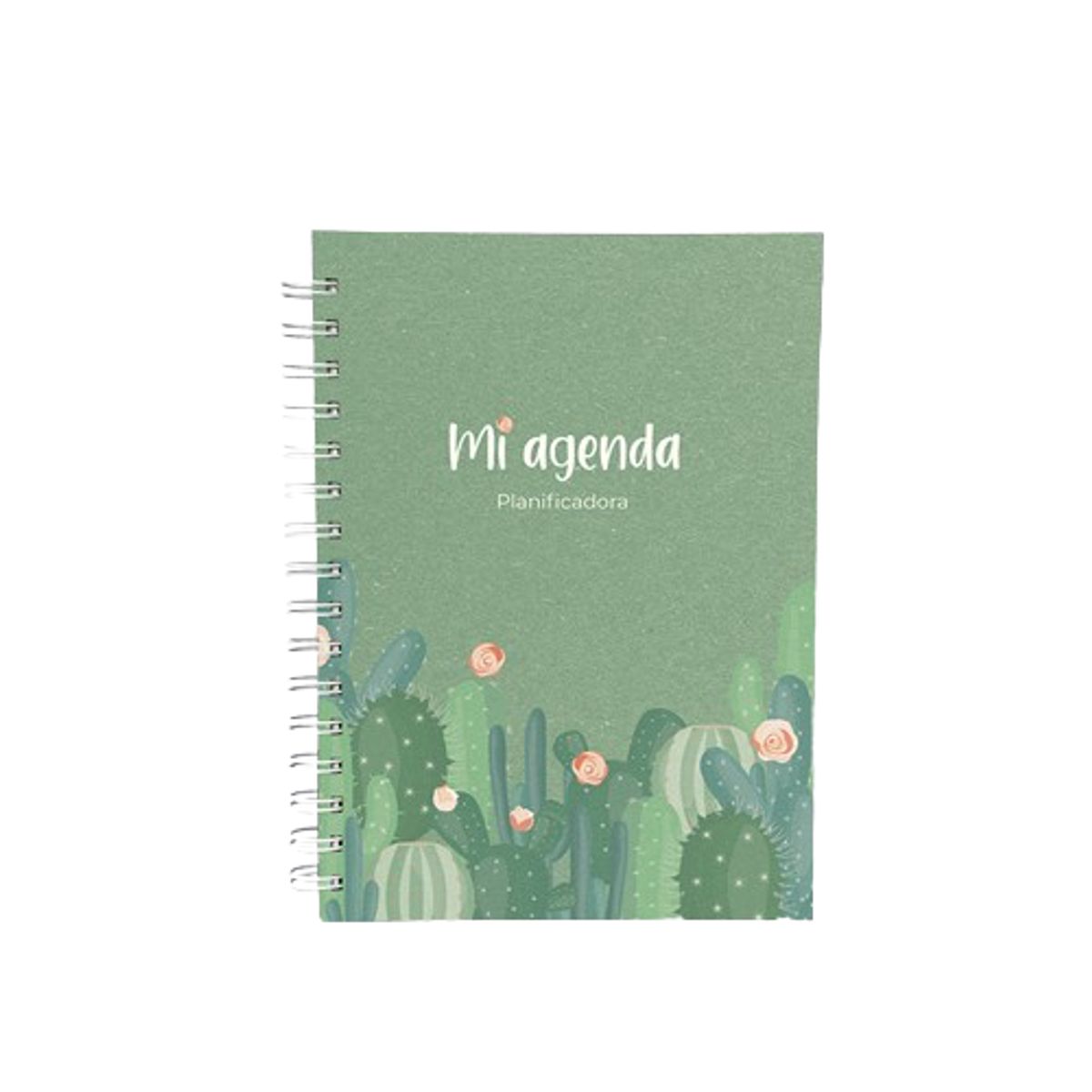 EMOTIONS - Agenda-Planificador Verde Unisex y Atemporal