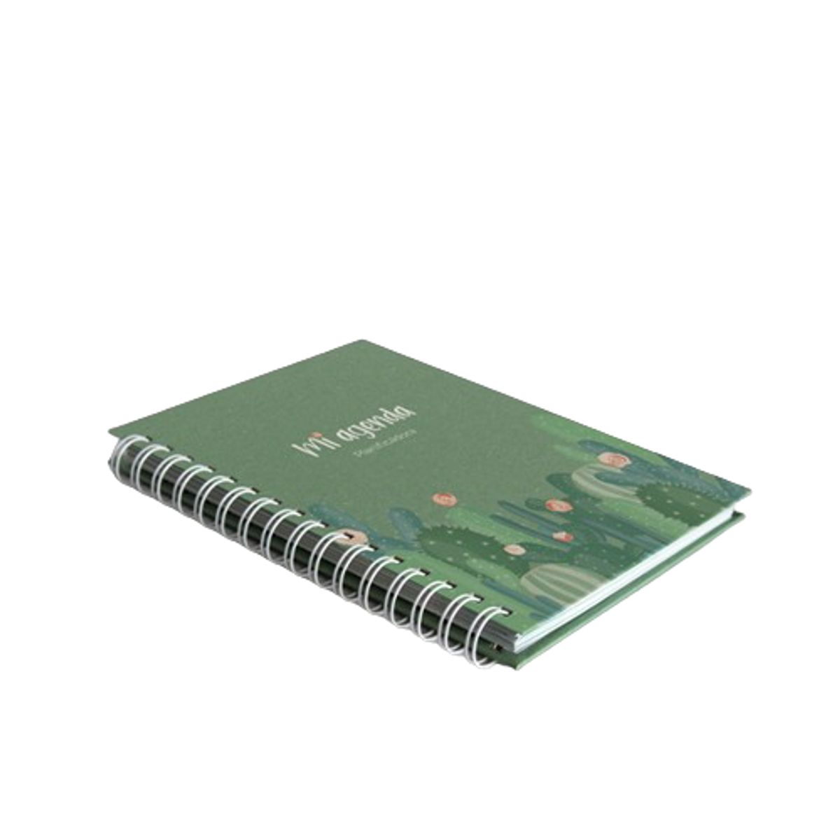 EMOTIONS - Agenda-Planificador Verde Unisex y Atemporal