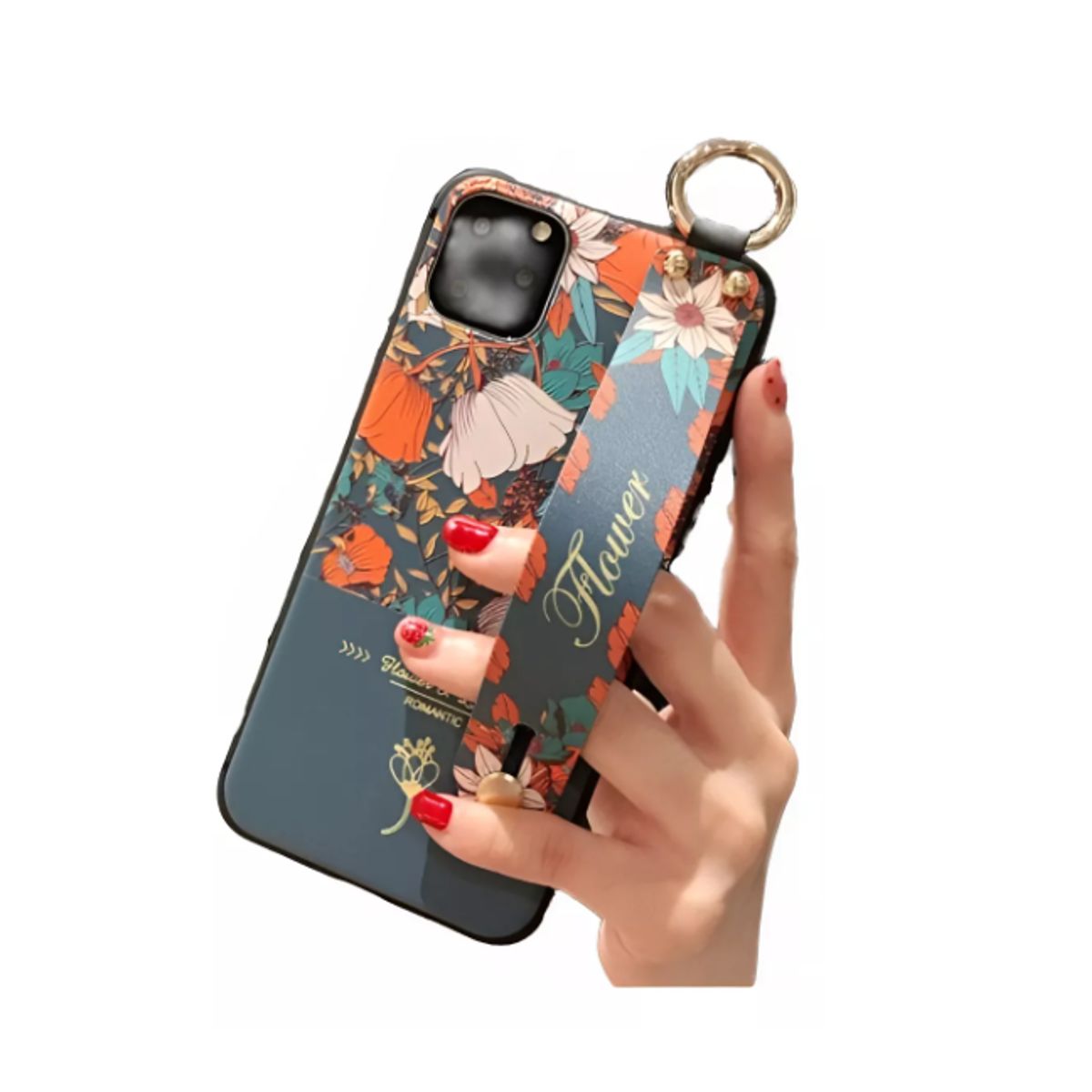 GENERICO - Funda De Silicona Compatible Para Samsung S20 - Diseño-FLOR