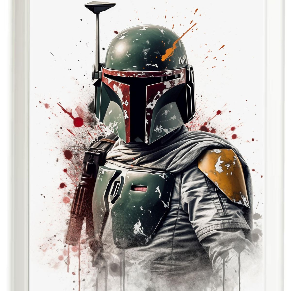 DECORACION CREATIVA - Set Cuadros Reproducciones IA Starwars Sith