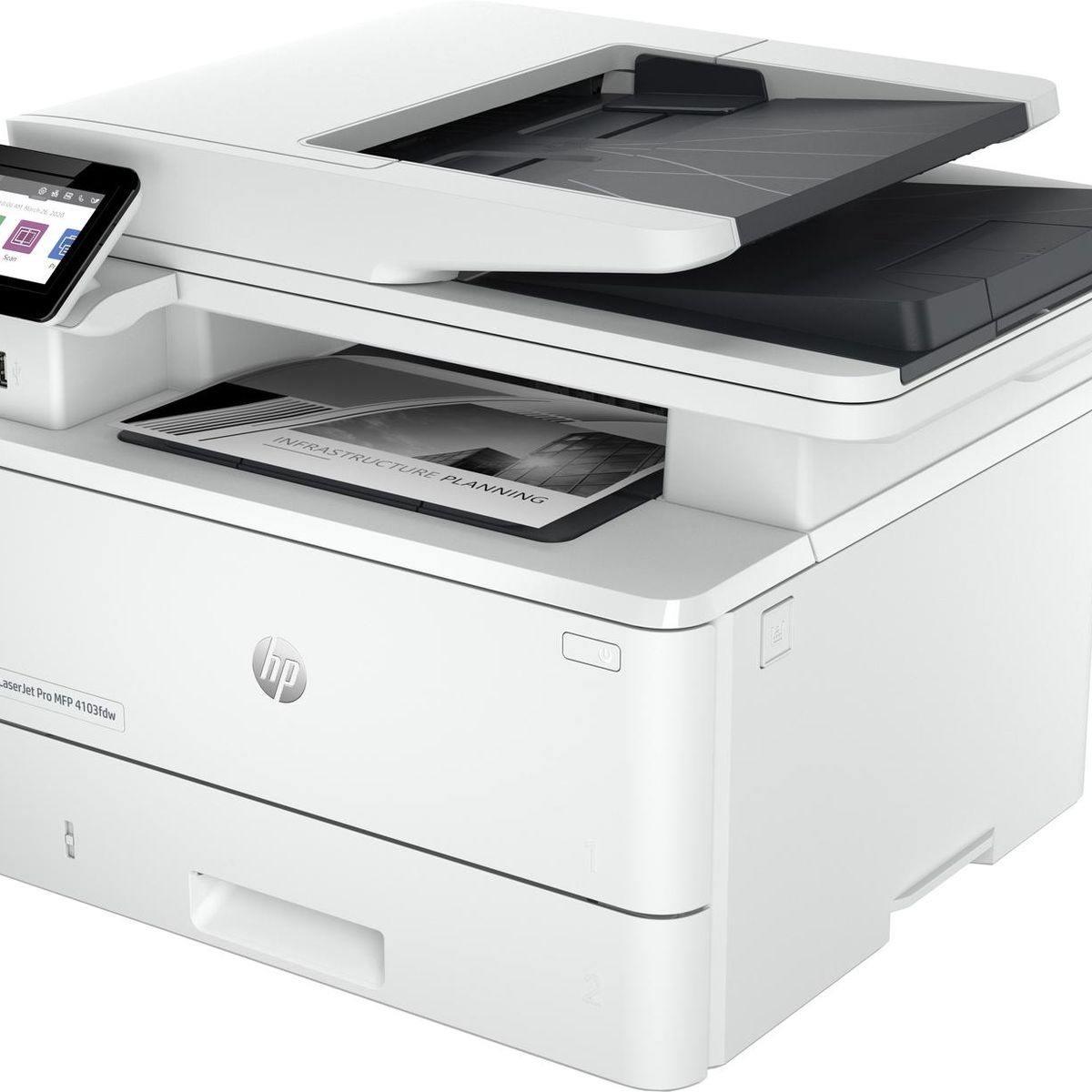 HP - Impresora Láser LaserJet Pro MFP 4103fdw Monocromática WiFi