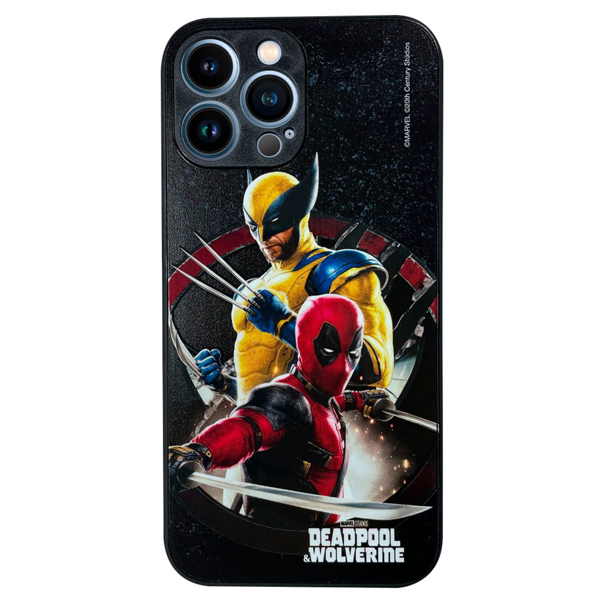 JOIGO - Carcasa Para iPhone 13 Pro Max Marvel Deadpool y Wolverine.
