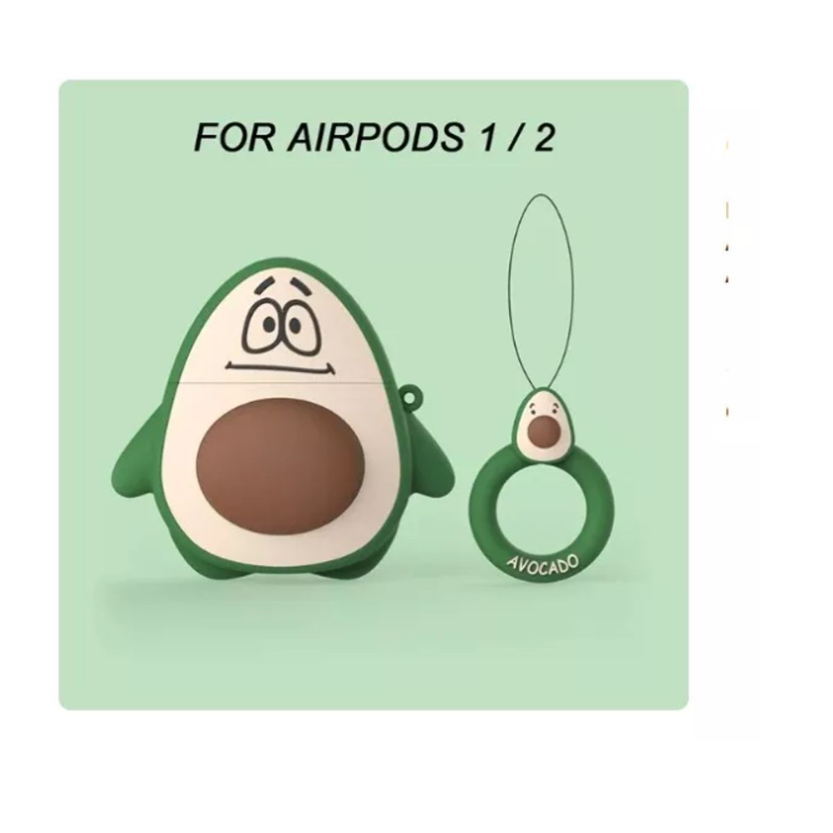 GENERICO - Funda De Silicona Animada Para AirPods 3-PALTA