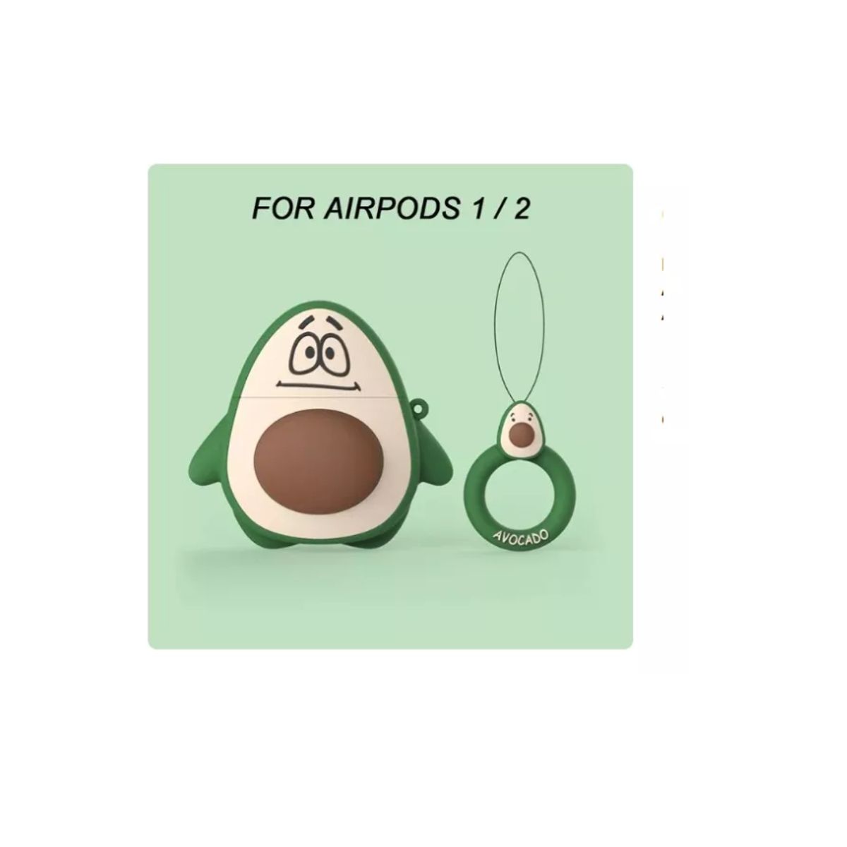 GENERICO - Funda De Silicona Animada Para AirPods 3-PALTA