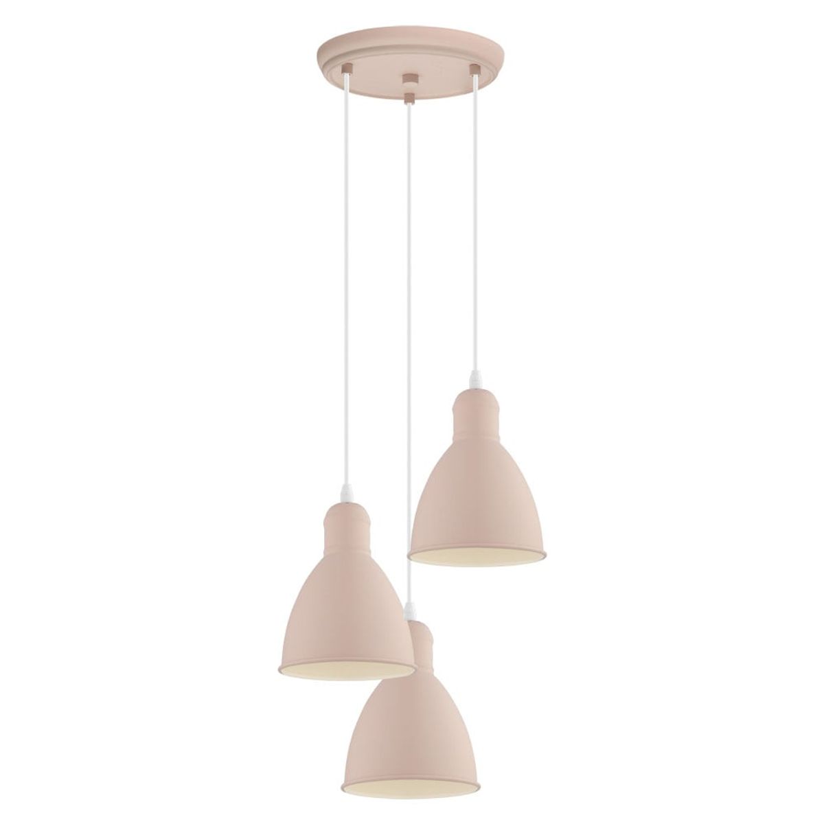 EGLO - Lámpara Colgante Cascada Priddy-P 3X60WwE27 Cod49084