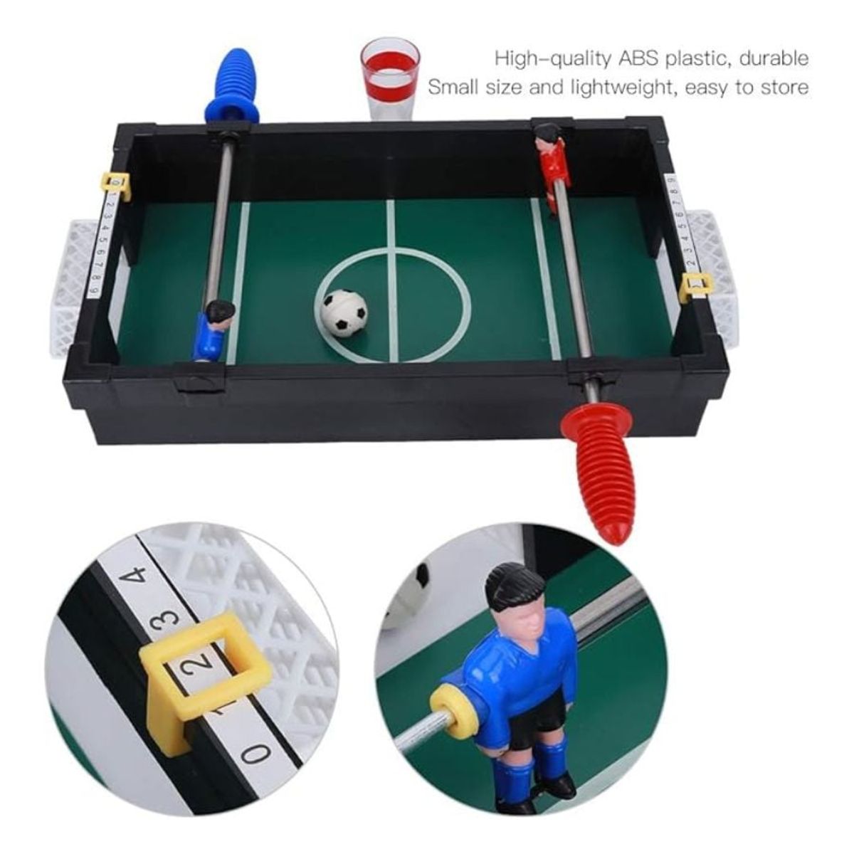 GENERICO - Juego Football Mini Taca Taca Juego Drinking Game