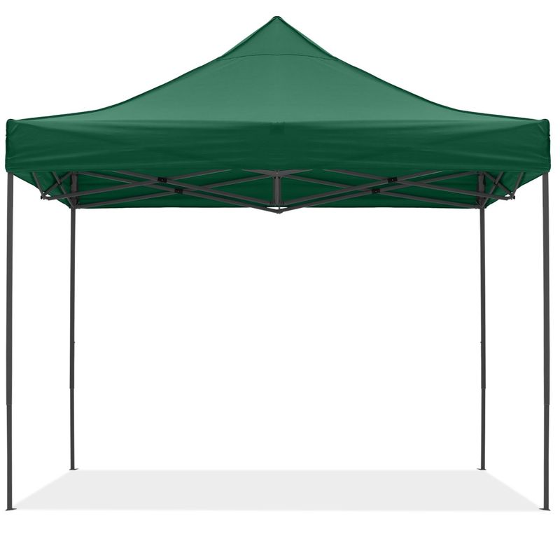 SOMBRATEC - Toldo Plegable 3x3 m verde tipo araña