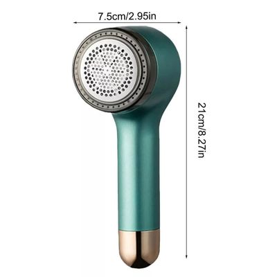 Imagen 2 del producto Removedor De Pelusas Quita Pelusas Recargable USB Verde