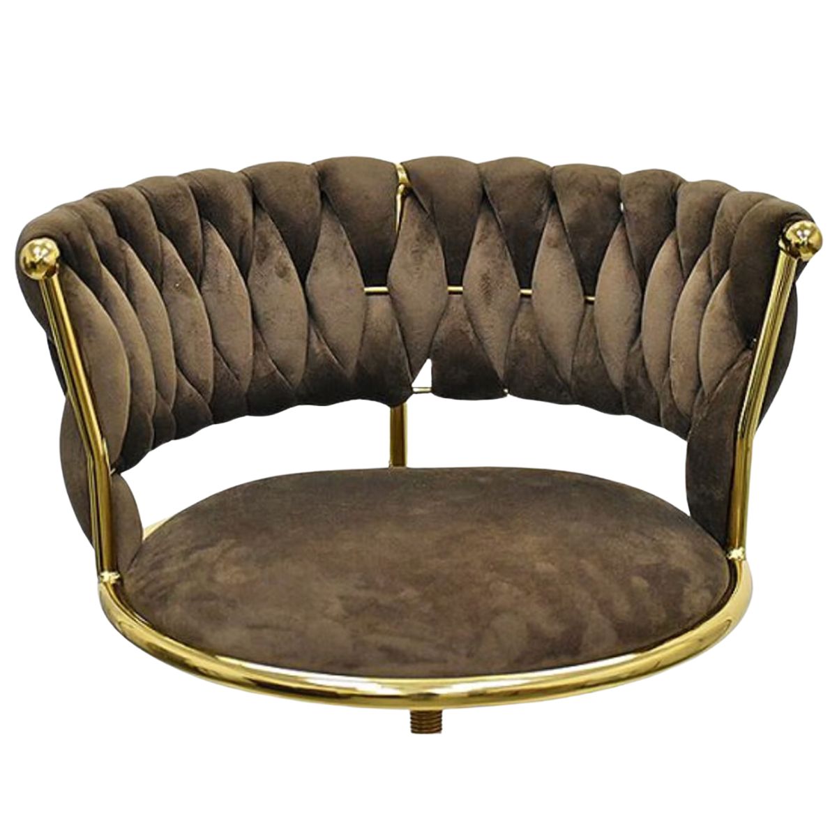 HABITA2 CHILE - Taburete Queen Gold Cafe