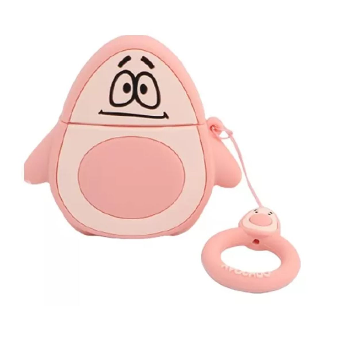 GENERICO - Funda De Silicona Animada Para AirPods 1 - 2-PALTA ROSA