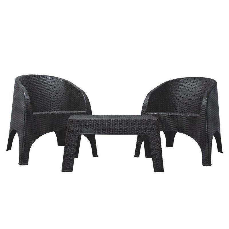 SANCHIA - Juego terraza Bai Duo Chocolate