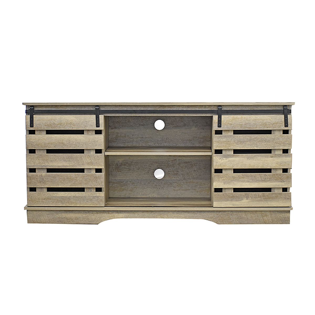 MSA MUEBLES SANTA ANA - Rack Para Tv 65 " Ralco Light Grey