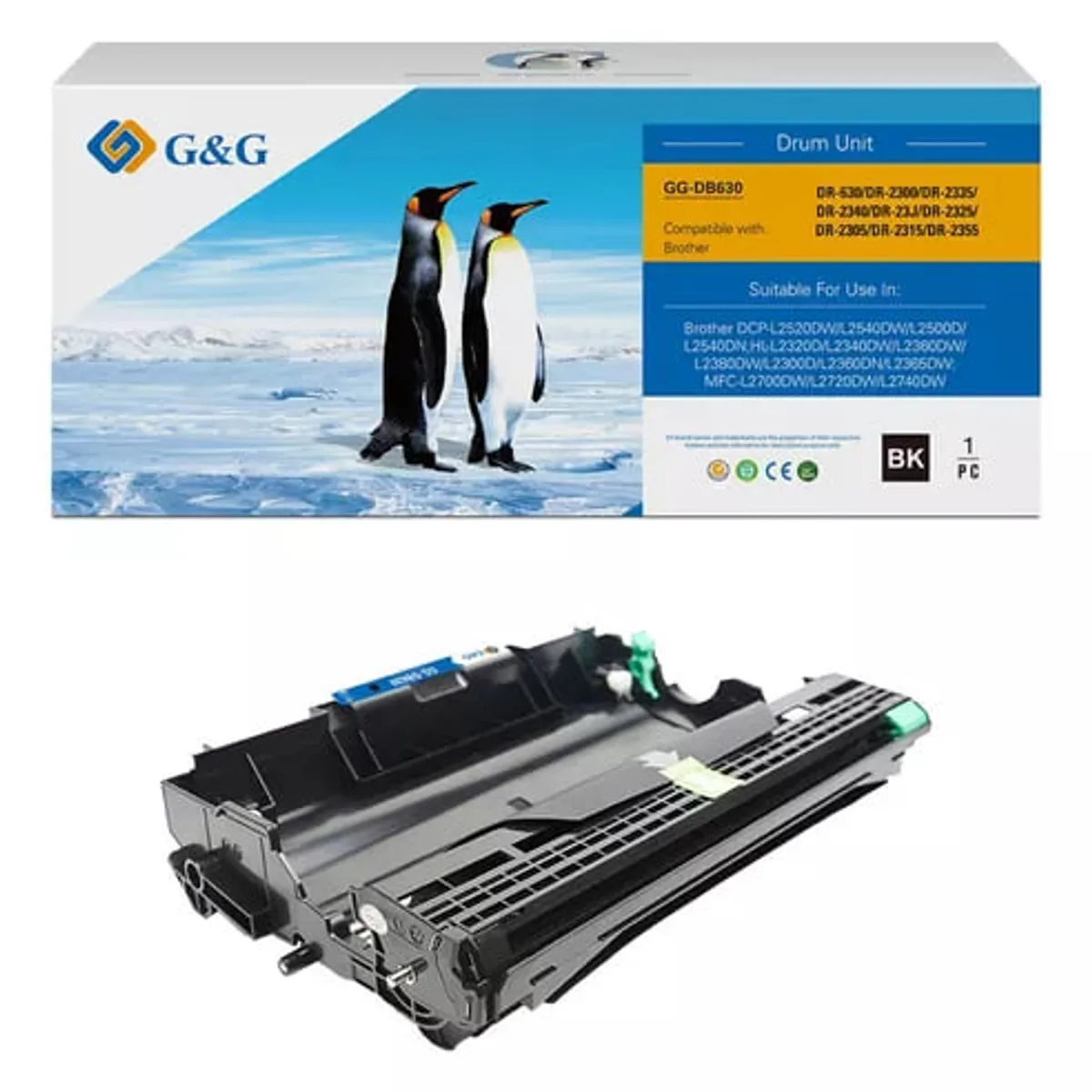 GENERICO - Drum Para Brother Dr-2370 Alternativo G&G DR-2340 DR-2300