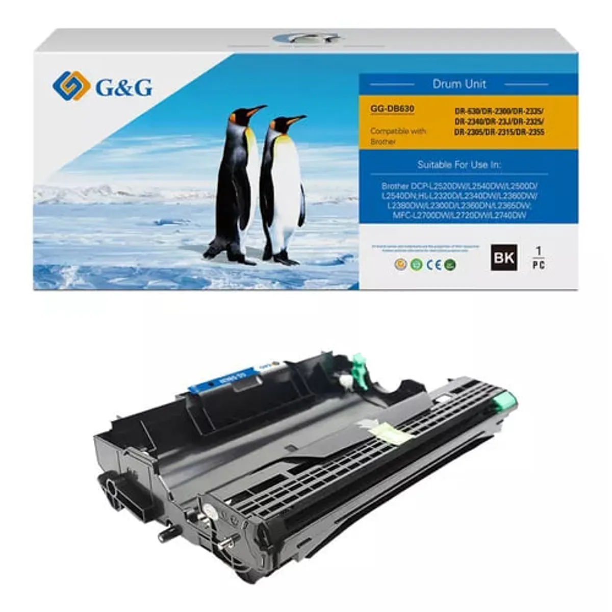 GENERICO - Drum Para Brother Dr-2370 Alternativo G&G DR-2340 DR-2300