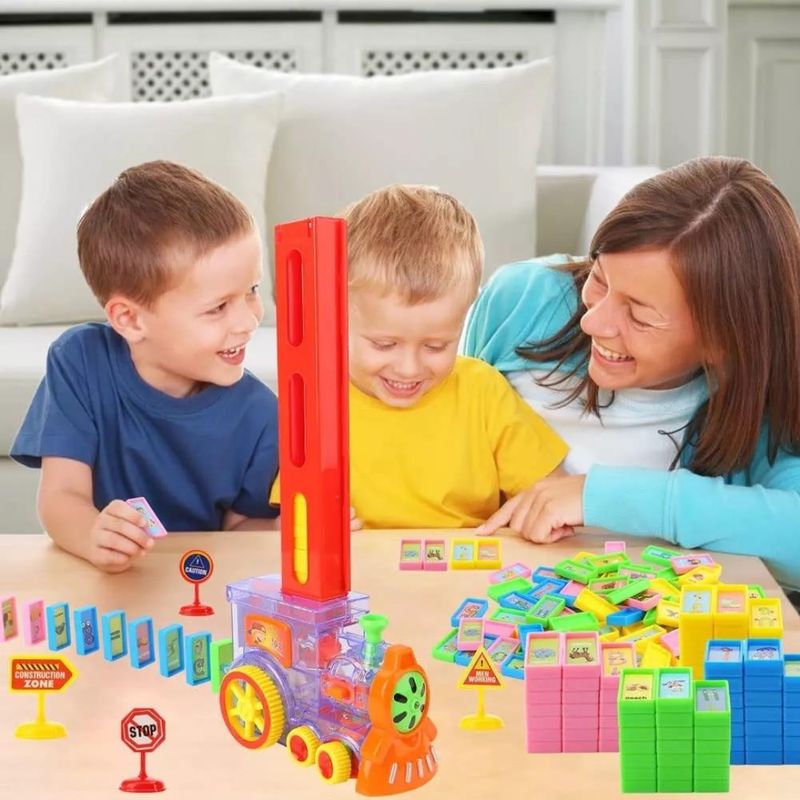 JUMP KIDS - Carro Domino con luces y sonido Juguete Niño