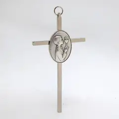 GENERICO - Crucifijo Italiano Niño Primera Comunion 11 cms