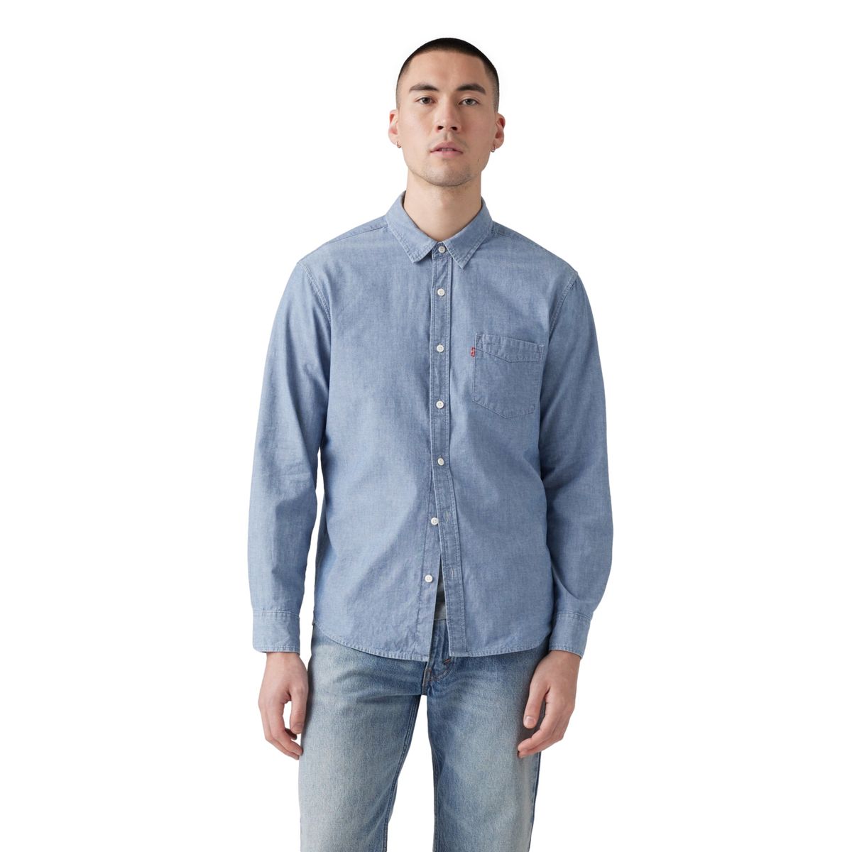 LEVIS - Camisa Hombre Classic Standard Celeste Levis