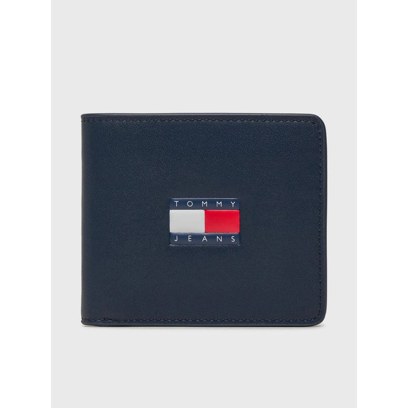 TOMMY HILFIGER - Billetera Heritage Plegable Azul Tommy Hilfiger