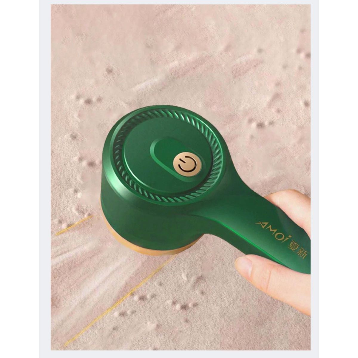 GENERICO - Removedor De Pelusas Recarga Usb Color Negro MQ612