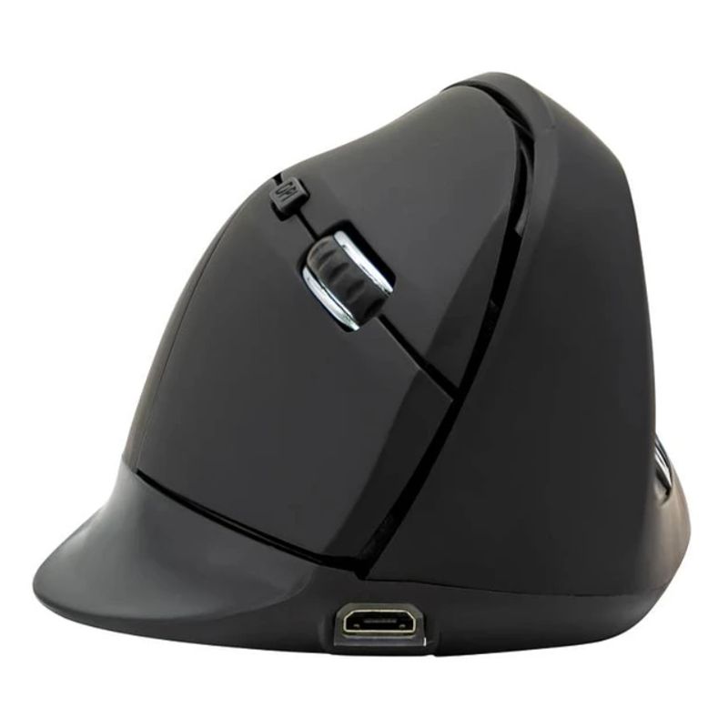 PHILCO - Mouse Philco vertical ergonómico 6 botones 2.4 ghz negro