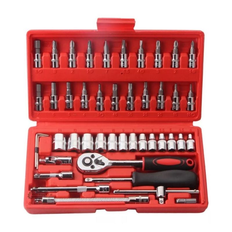 GENERICO - Juegos Dados Anton Tools 46 Piezas Con Rache