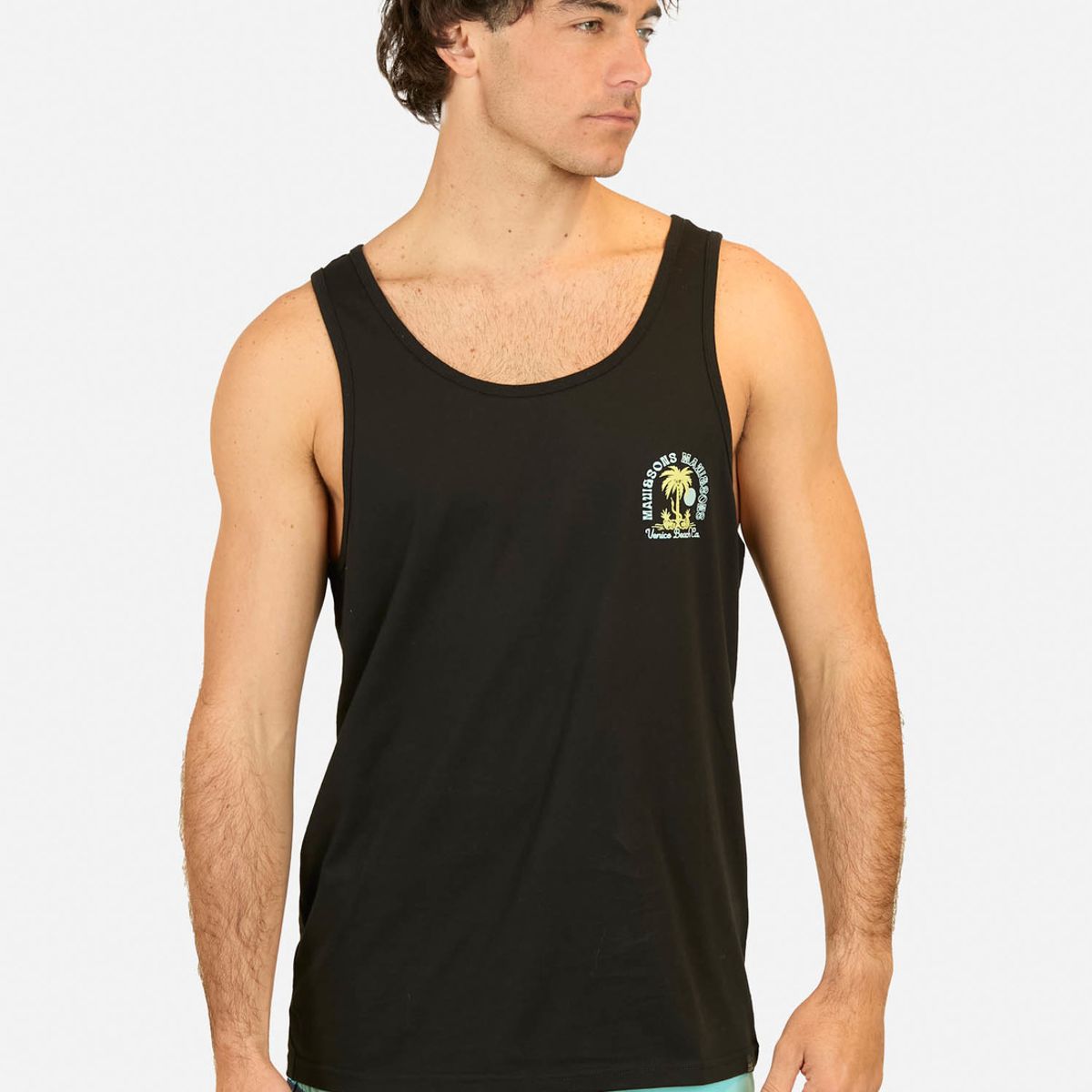 MAUI AND SONS - Polera SM Established Negro Hombre Maui And Sons