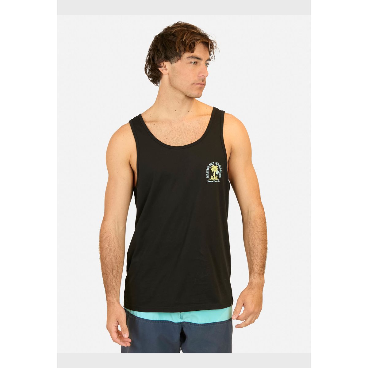 MAUI AND SONS - Polera SM Established Negro Hombre Maui And Sons