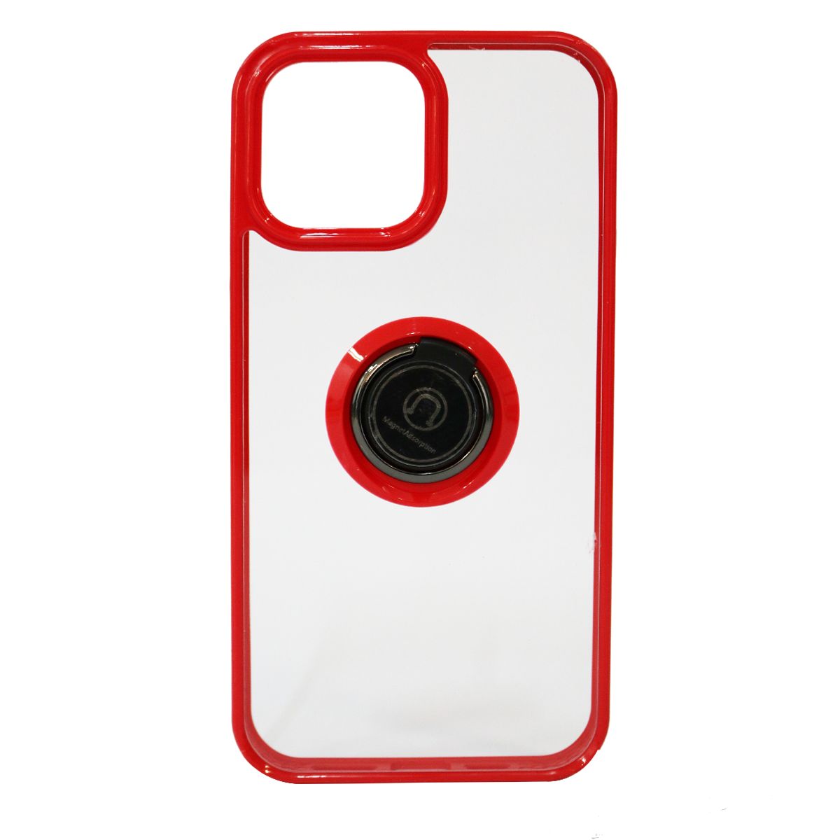 JOIGO - Carcasa Anti-Shock Para iPhone 13 Pro Max Con Anillo Rojo