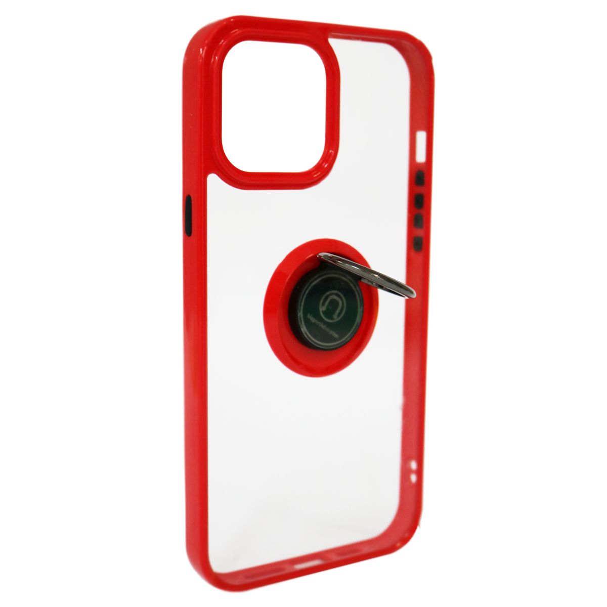 JOIGO - Carcasa Anti-Shock Para iPhone 13 Pro Max Con Anillo Rojo