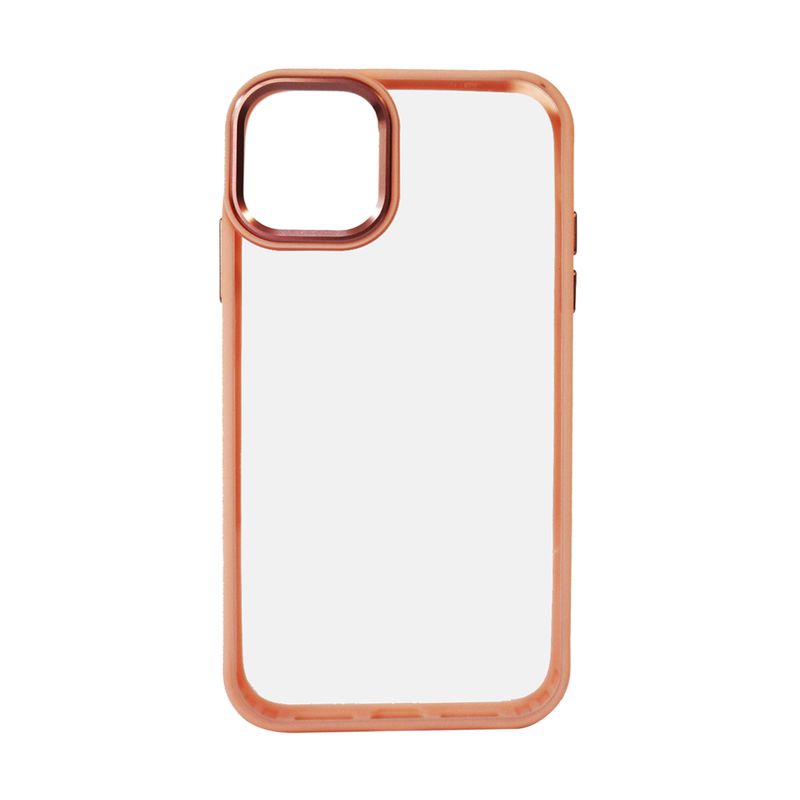 JOICO - Carcasa Anti-Shock Para iPhone 13 Pro Max Borde Rosada
