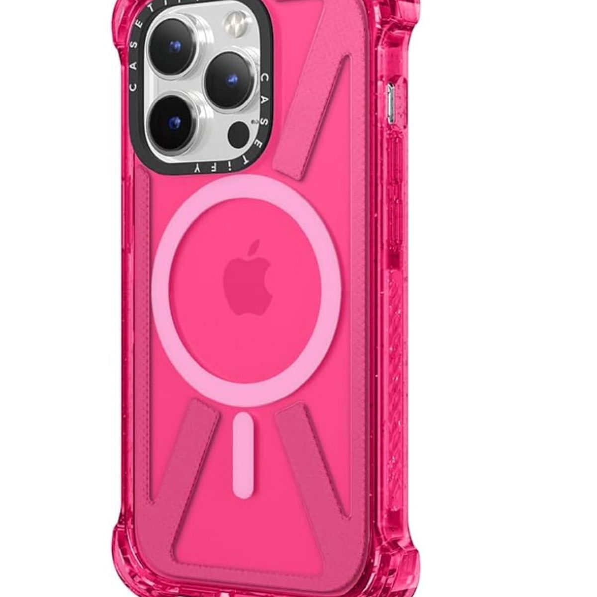 JOIGO - Carcasa Compatible Con Magsafe Para iPhone 14 Pro Fluor Fucsia