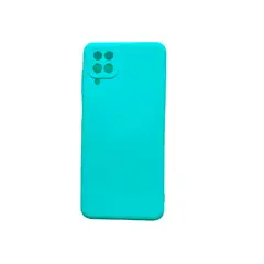JOIGO - Carcasa Para Samsung A12 Goma Turquesa