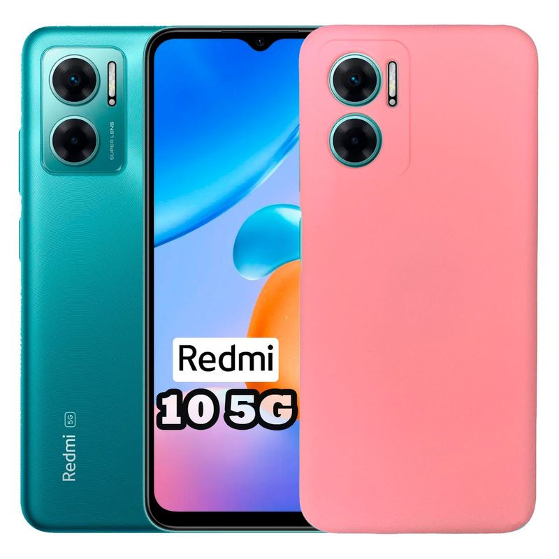 JOIGO - Carcasa Para Xiaomi Redmi 10 5G 2022 Rosa