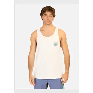 MAUI AND SONS - Polera SM Huntington Beach Blanco Hombre Maui And Sons.-