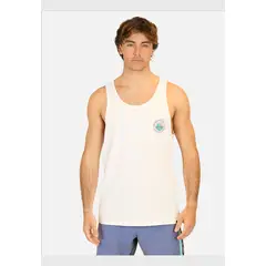 MAUI AND SONS - Polera SM Huntington Beach Blanco Hombre Maui And Sons.-