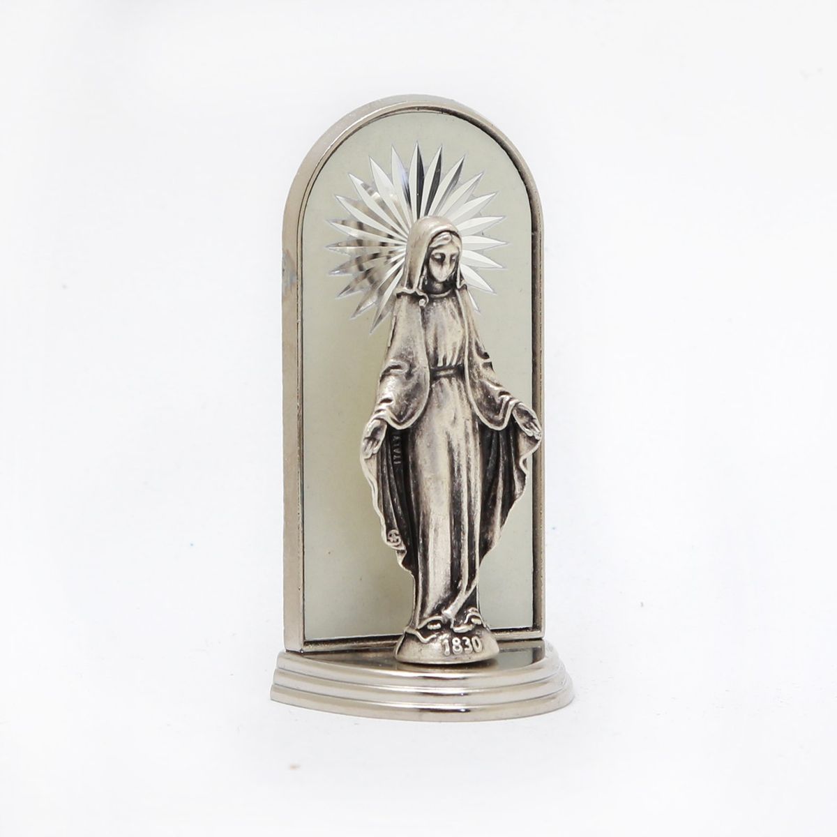 GENERICO - Estatua Religiosa Italiana Miracolosa con base 6 cms