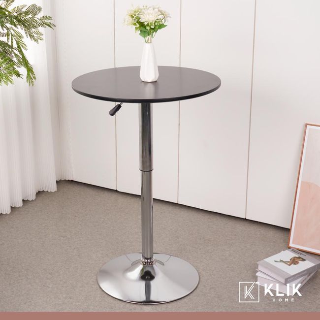 KLIK - Mesa de centro alta ajustable - Negra KLIK