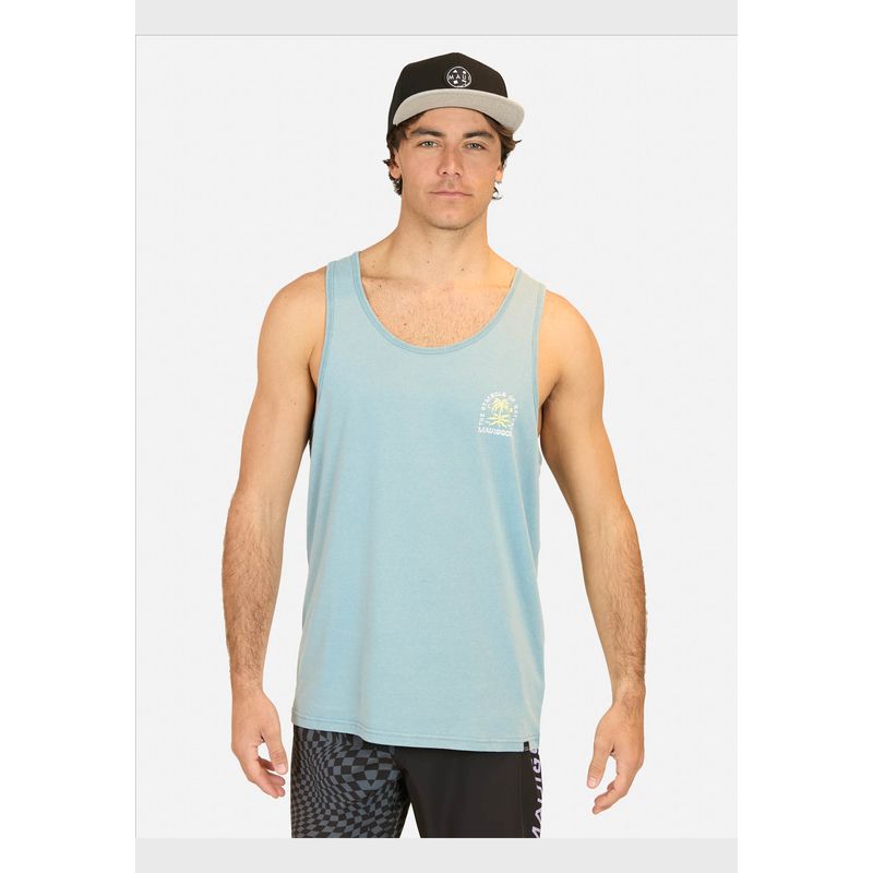 MAUI AND SONS - Polera SM Symbols Of Nature Celeste Hombre Maui And Sons