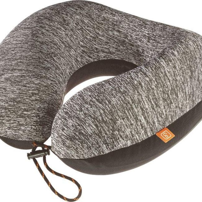 GO TRAVEL - Almohada Memoria American Zzz Gris