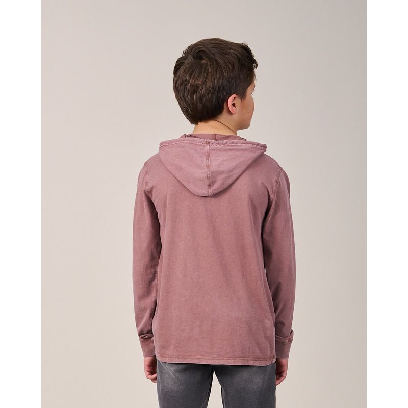 POLEMIC - Polera procesada manga Larga y gorro - Polemic Kids