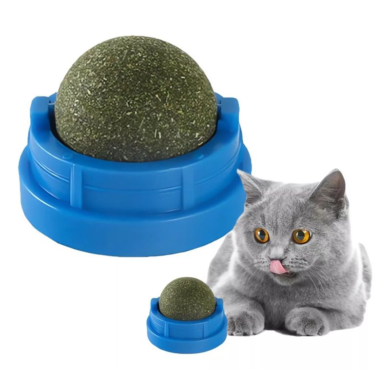 GENERICO - Bola Catnip Snack Para Gatos Bola Adhesiva Catnip Gato