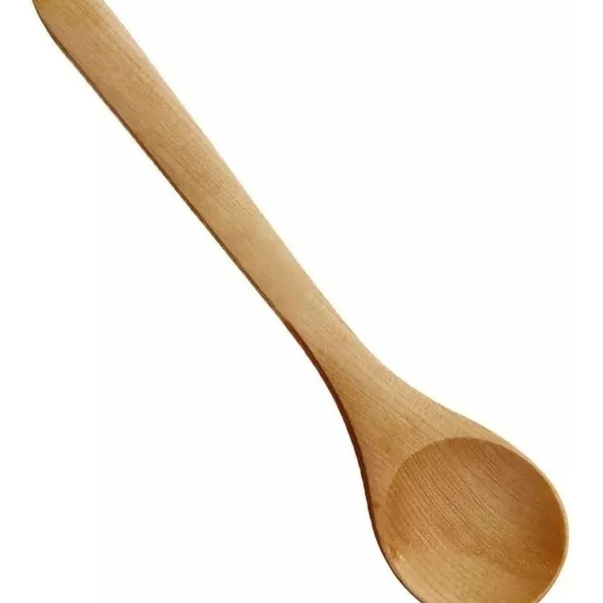 GENERICO - Set 6 Cucharas Bambú Reutilizable Cucharitas Pebre Dip Salsa.