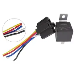 GENERICO - Relay Con Socket Para Gps Tracker Apagado Remoto 24 Volts